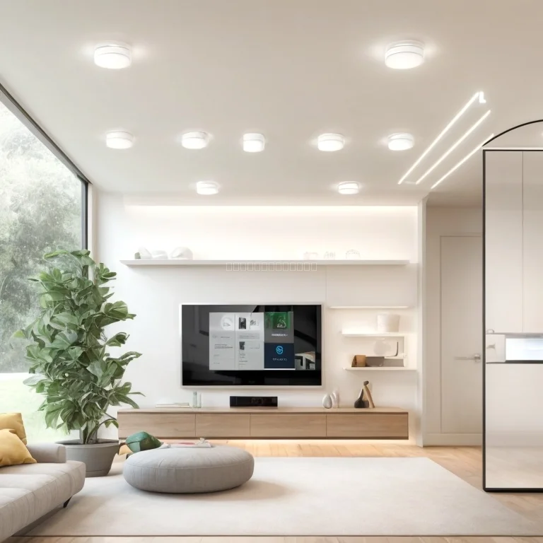 Casa moderna equipada con sistemas inteligentes HomeETops